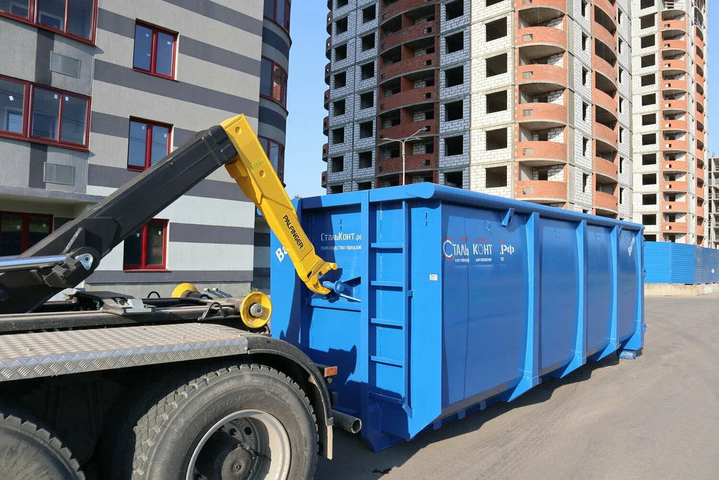 Аренда контейнера для мусора в Калининграде в октябре