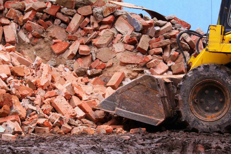 Вывоз кирпичного боя с утилизацией в Калининграде в октябре