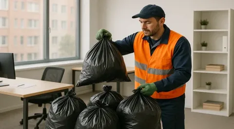 Уборка и вывоз мусора после мероприятий в Калининграде в октябре